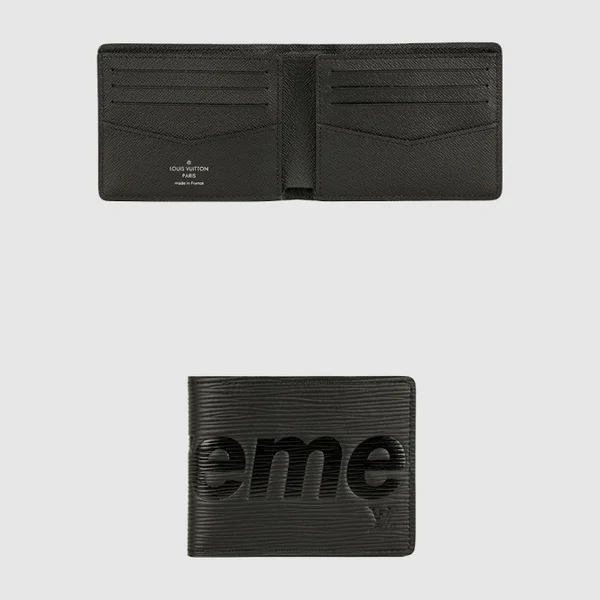 루이비통 슈프림 반지갑 M67542 - 허시백